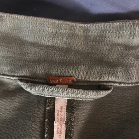 Free People Cropped Embellished Military Jacket - Picture 4 of 4